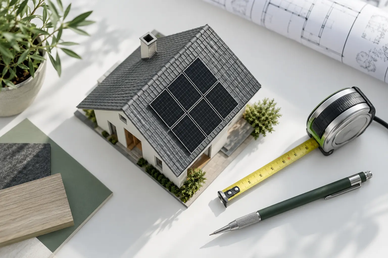 Illustration de l’étude du dimensionnement d’une installation photovoltaïque